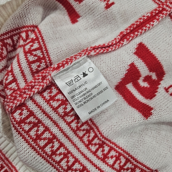 Snap On Tools Ugly Christmas Sweater Cardigan Vest. Size XL Collectible Vintage - Picture 5 of 6